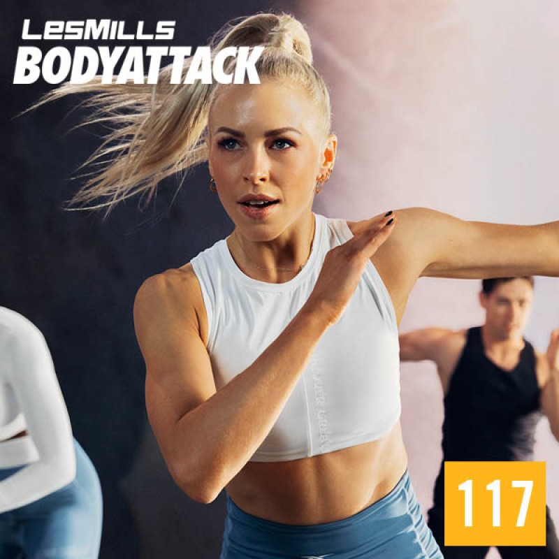 Hot Sale LesMills Q3 2022 BODY ATTACK 117 releases New Release DVD, CD & Notes